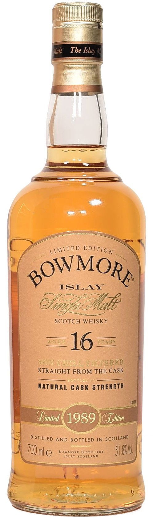 Bowmore 16 Years Old 1989 Bourbon Matured