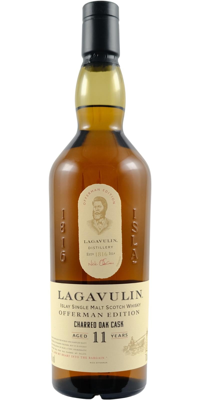 Lagavulin 11 Years Old Offerman 3rd Edition Charred Oak