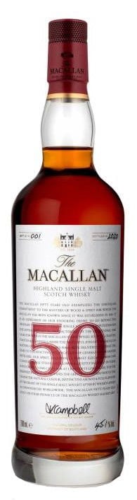 Macallan 50 Years Old The Red Collection