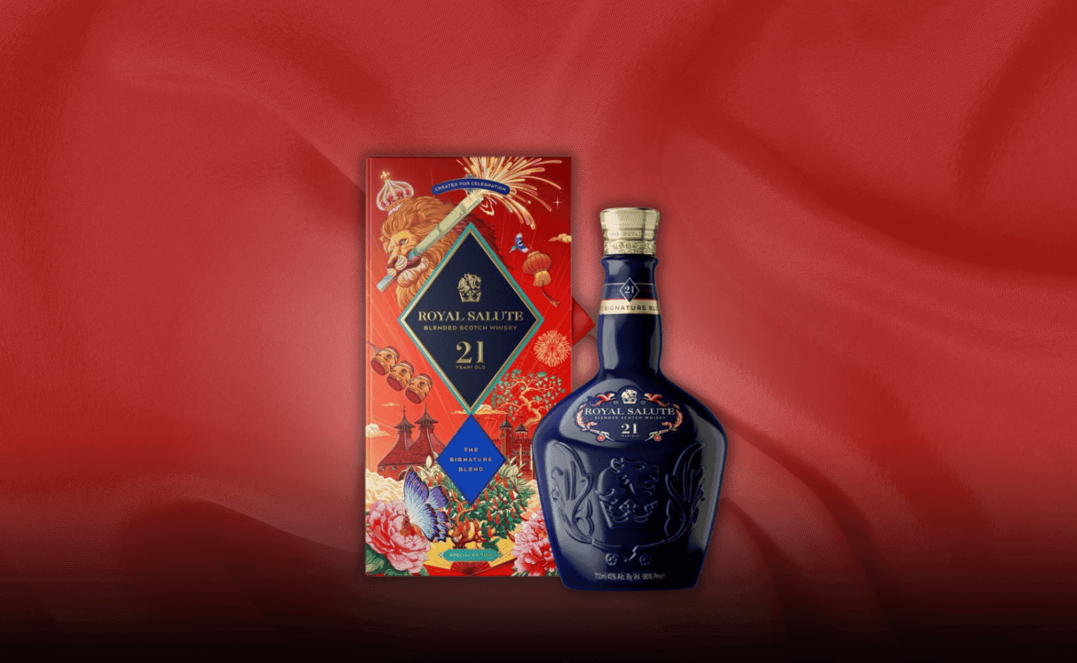 Royal Salute Rings in Lunar New Year with a Stunning 21 Years Old Special Edition